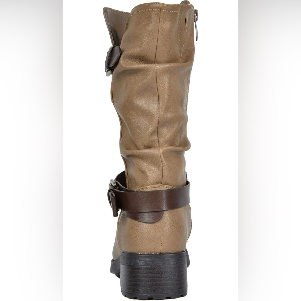 Mid Calf Riding Winter Boots - Picture 4 of 7